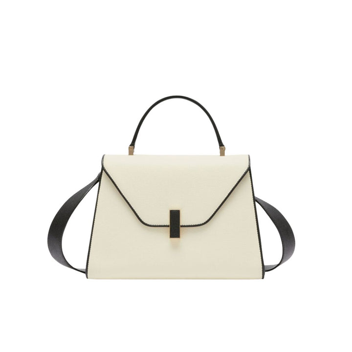 Medium Iside Chiaroscuro Bag in Pergamena and Black