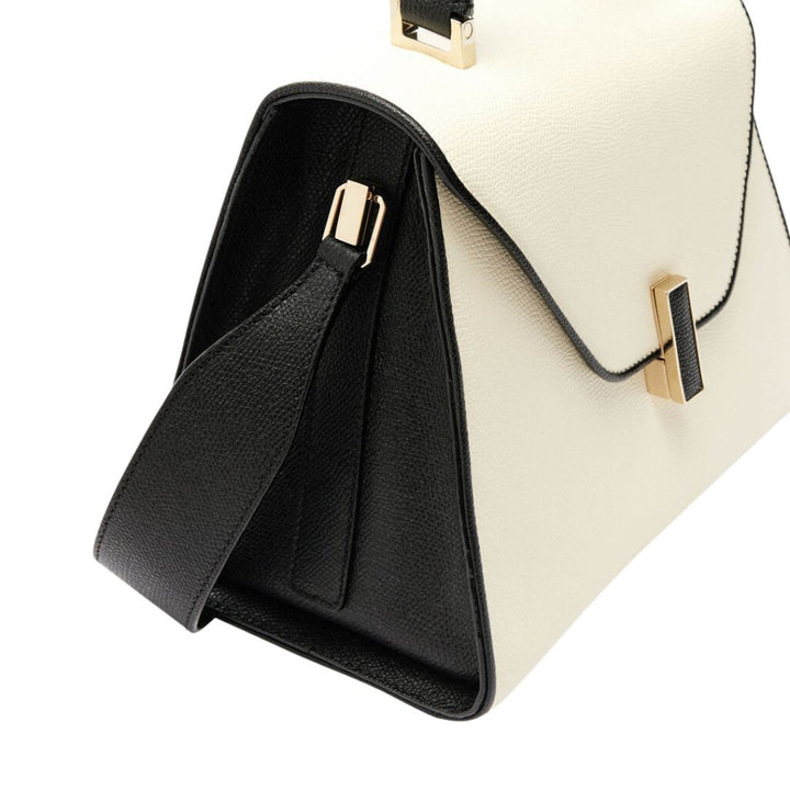 Medium Iside Chiaroscuro Bag in Pergamena and Black