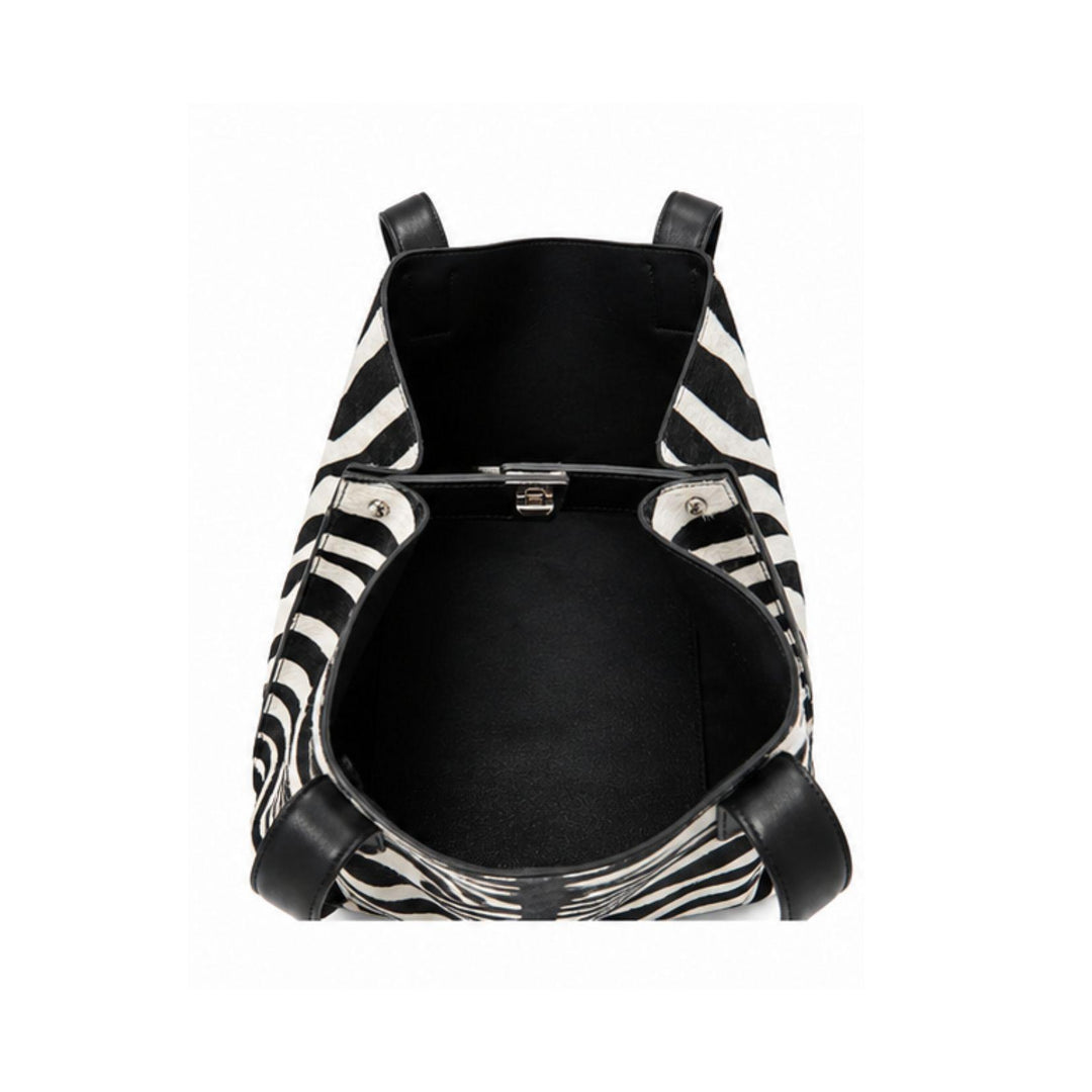 Medium AI Zebra Tote