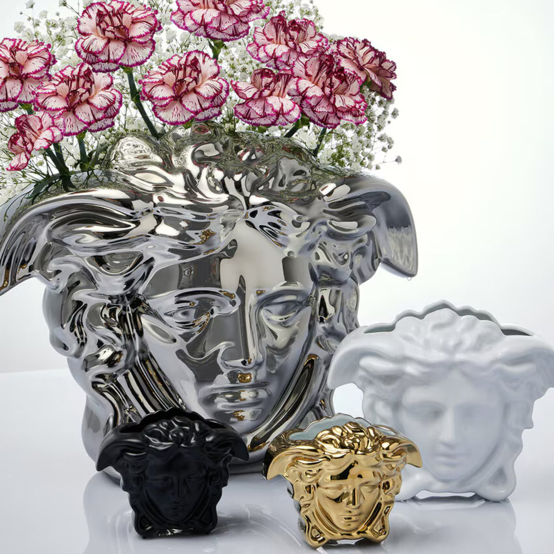 Medusa Grande Vase White - White