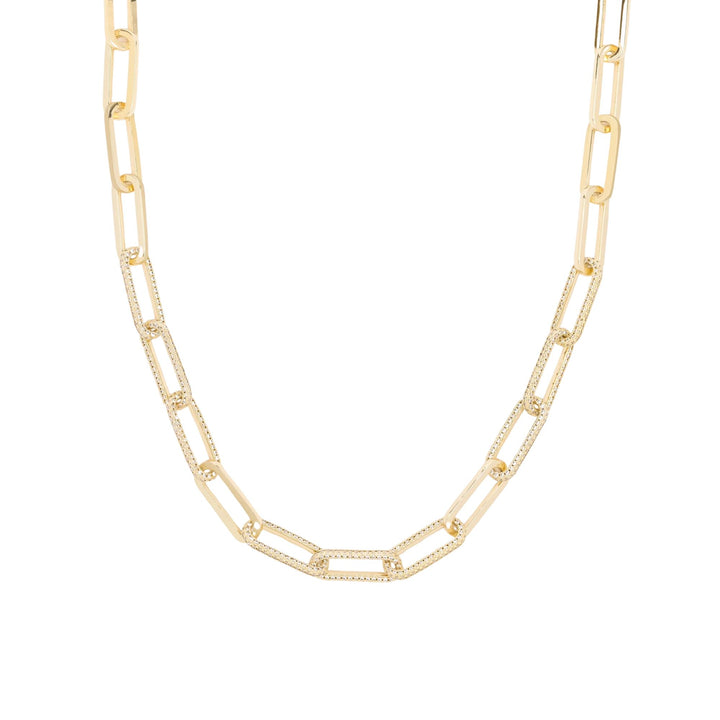 Carrie Pavé Chain Necklace