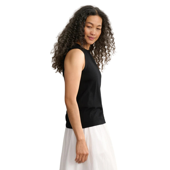 Merino Tank, Black