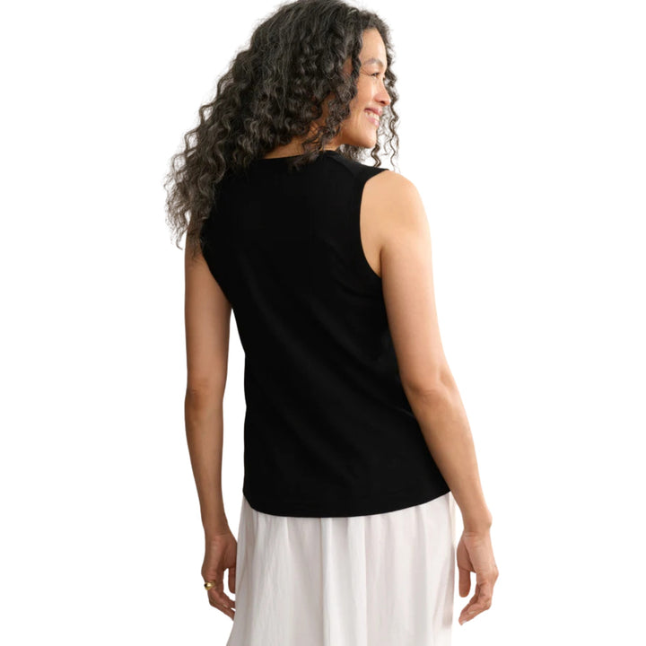 Merino Tank, Black