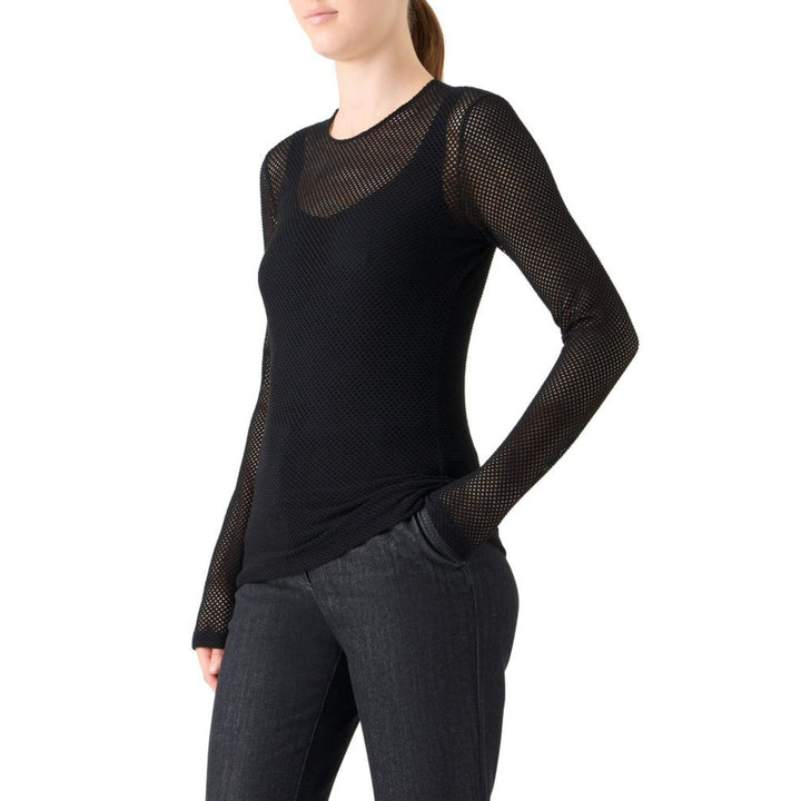 Mesh Long Sleeve Shirt