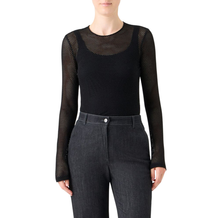 Mesh Long Sleeve Shirt