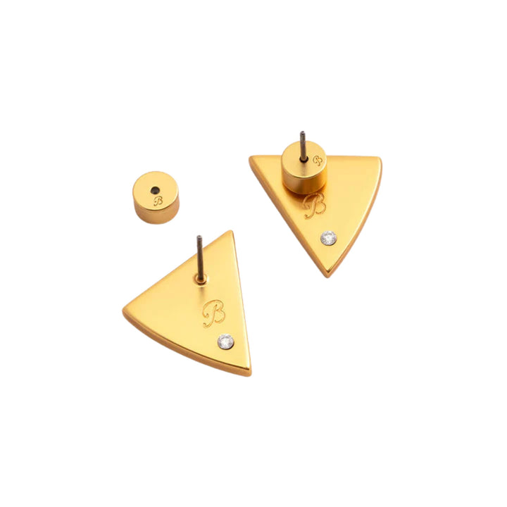 Mia Triangle Stud Earring