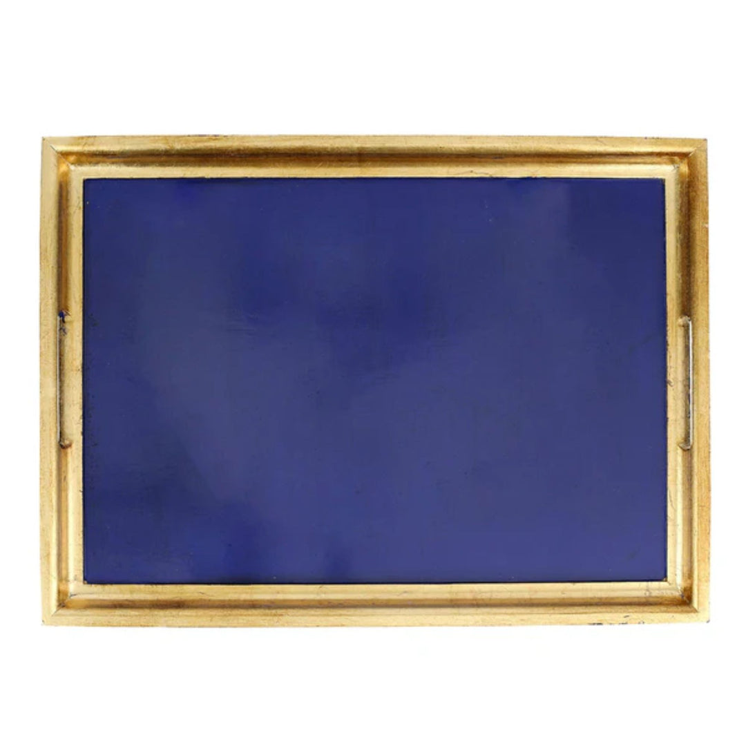 Florentine Wooden  Accessories Gold Large Tray
