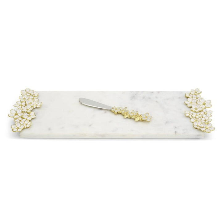 Michael Aram Cherry Blossom Cheeseboard & Knife