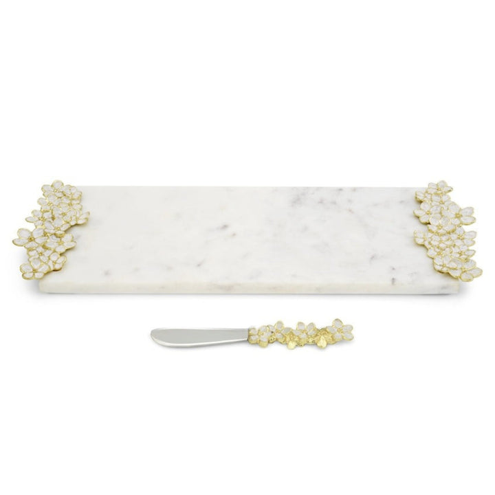 Michael Aram Cherry Blossom Cheeseboard & Knife