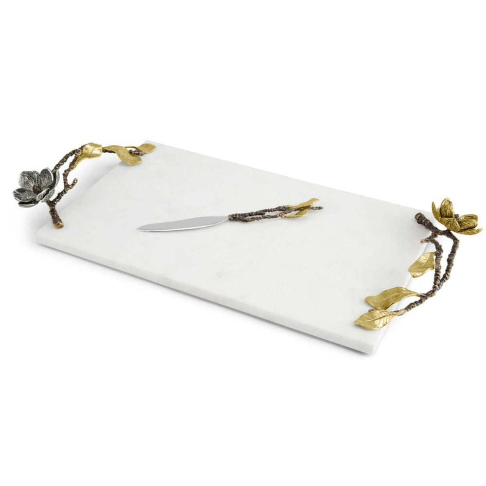 Michael Aram Vintage Bloom Cheese Board with Knife