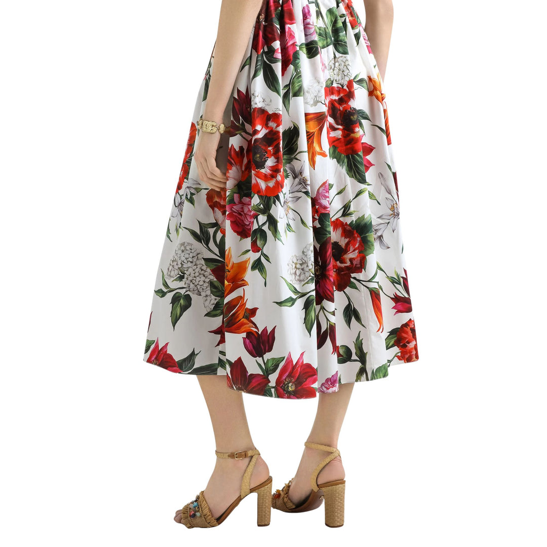 Midi Dress in Anemoni Gigli