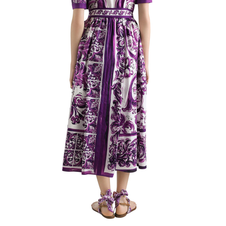 Midi Dress in Majolica Viola