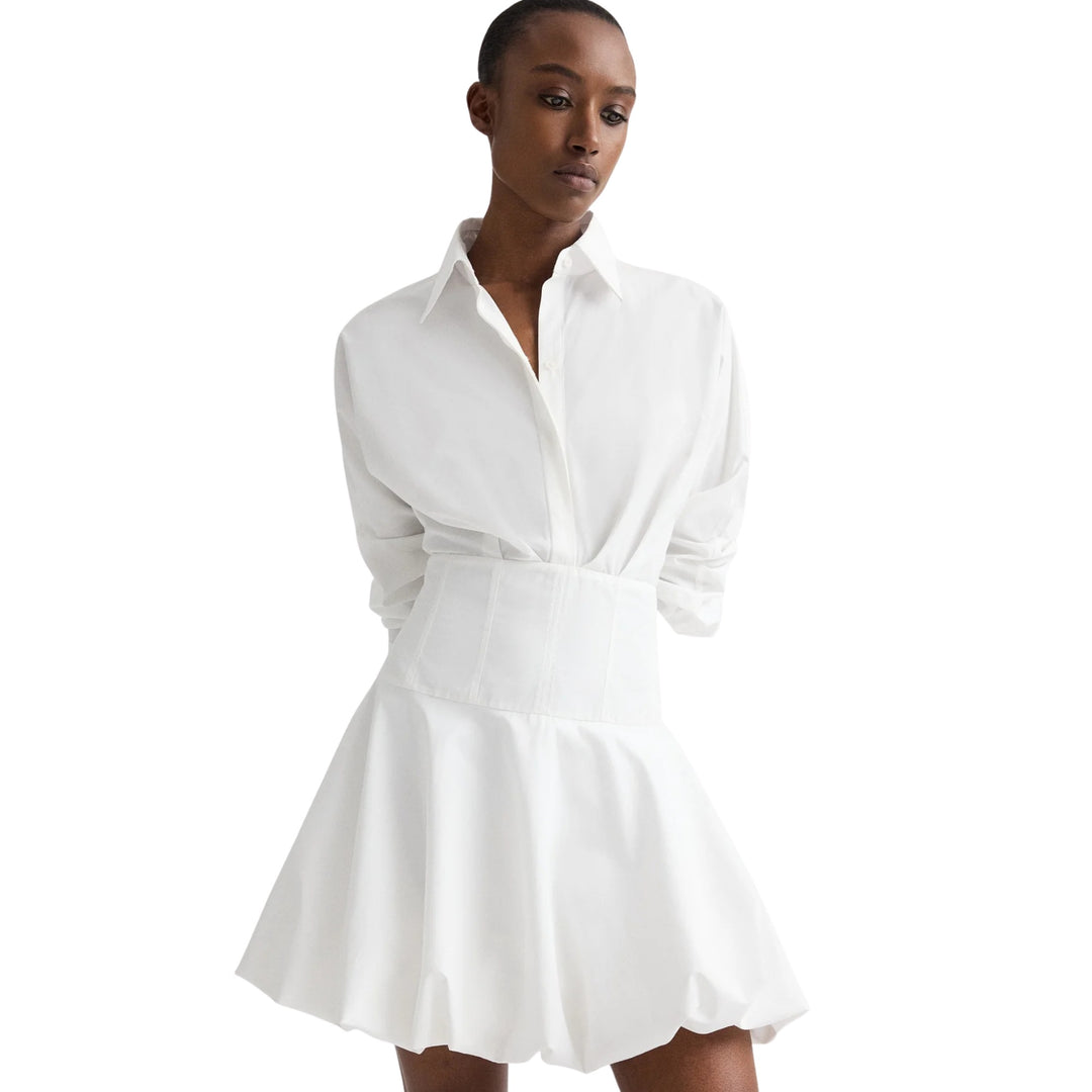 Mila Dress in White