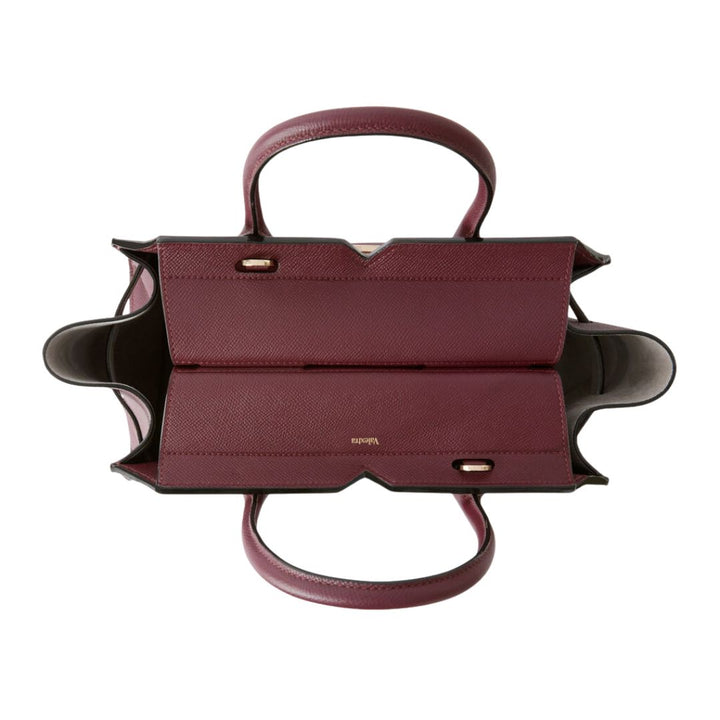 Milano Medium Bag in Claret Red