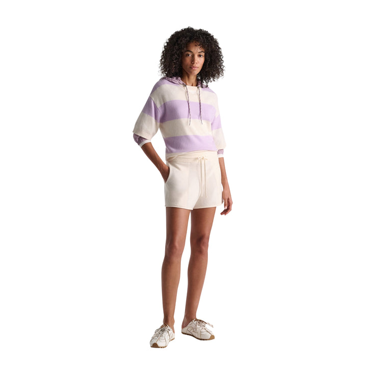 Modern Statements Pullover in White Lavendel