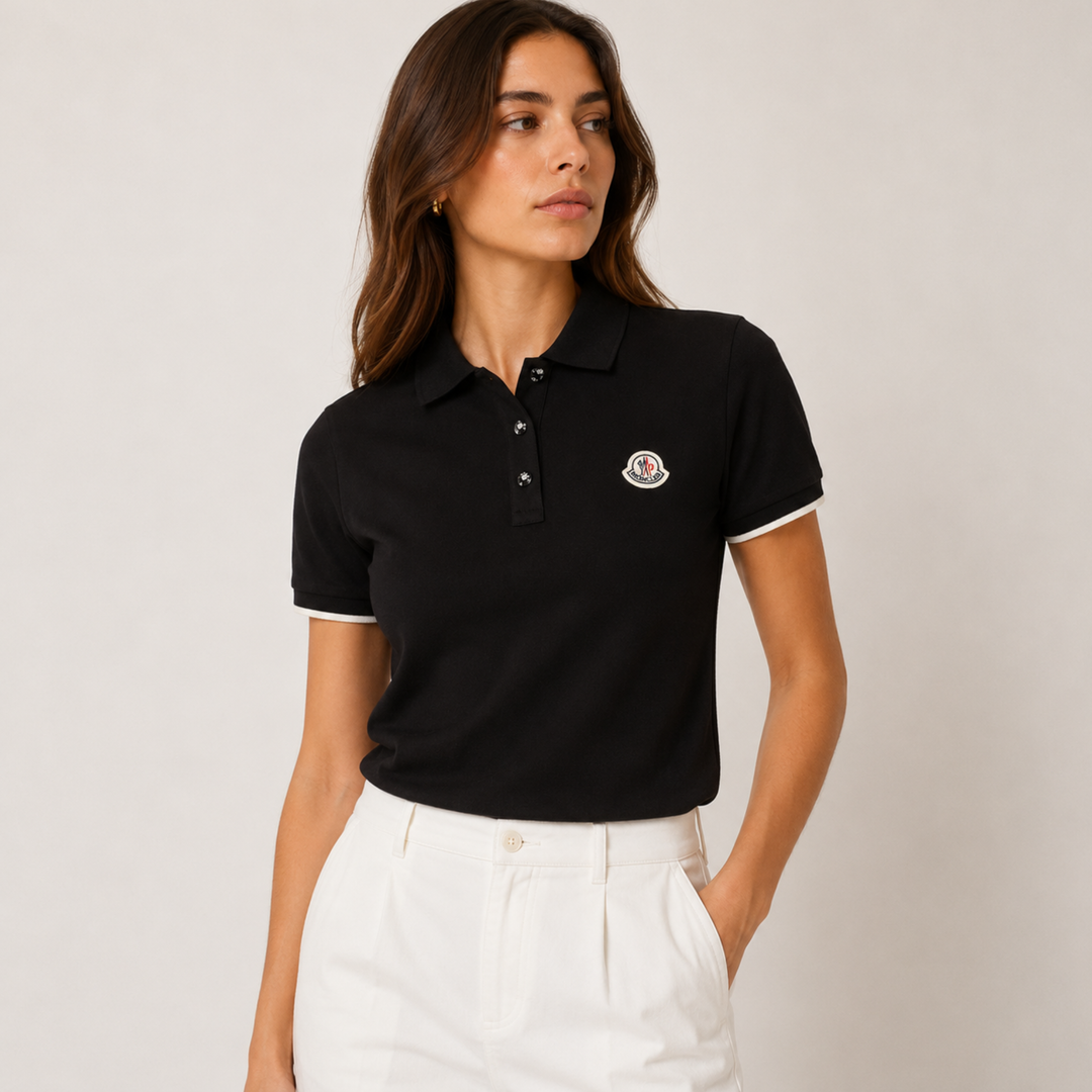 Women's Knit Short-Sleeve Polo