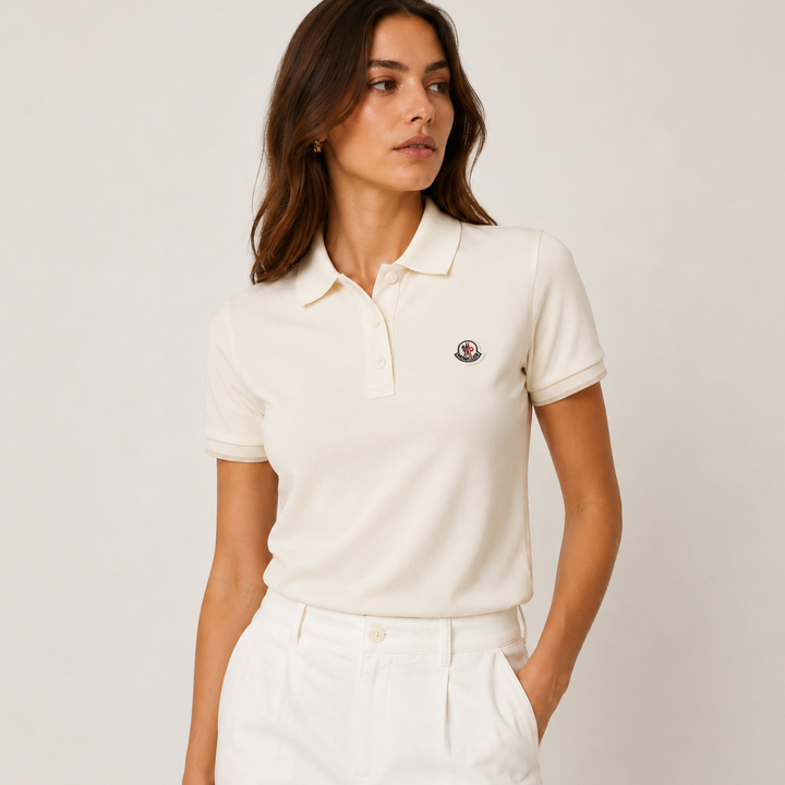 Women's Knit Short-Sleeve Polo