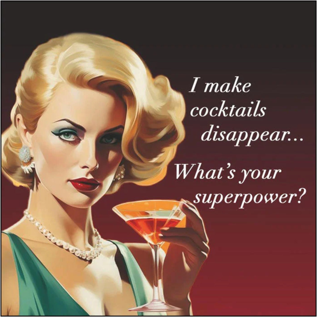 My Superpower Beverage Napkin