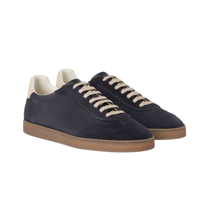 Suede Sneakers - Navy