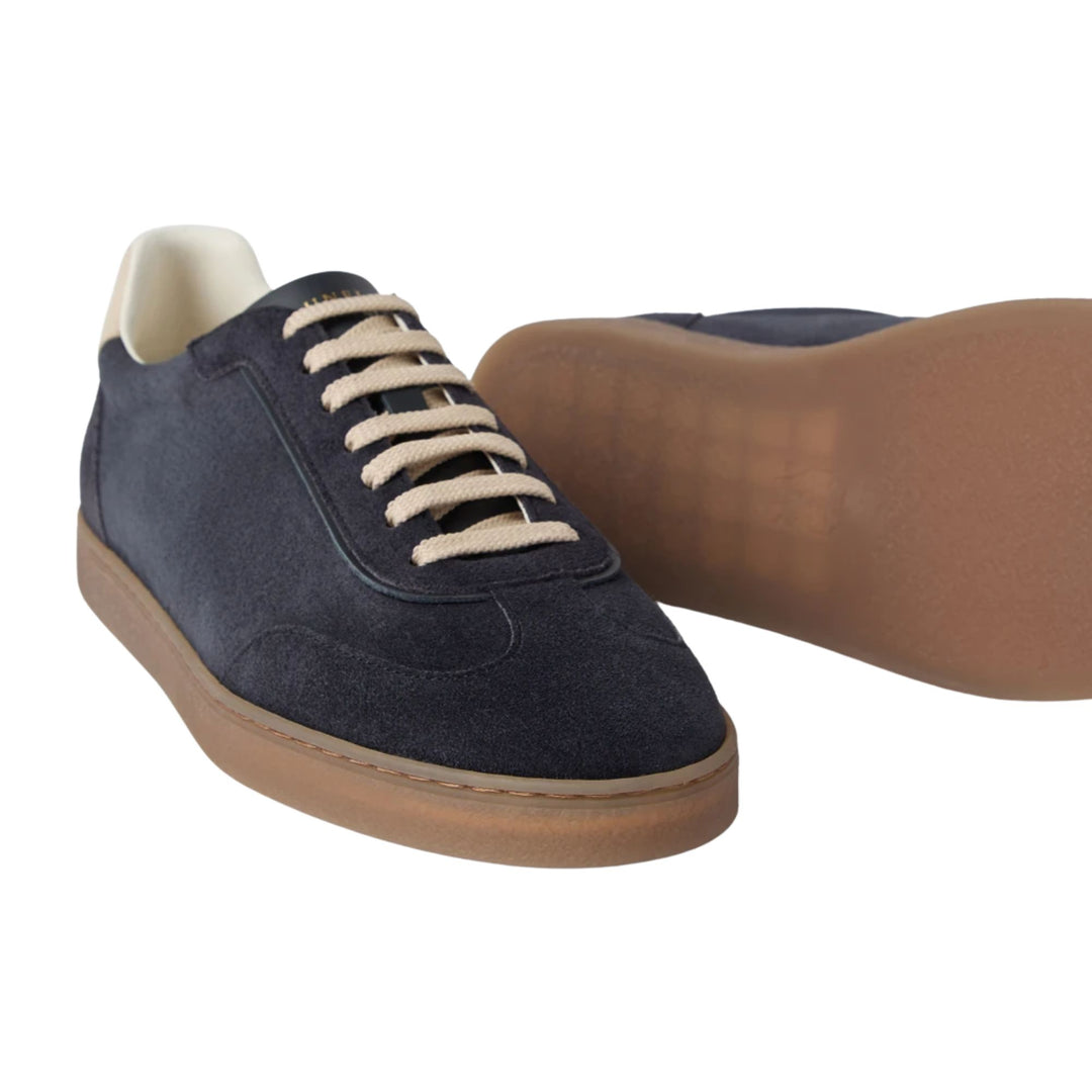 Suede Sneakers - Navy