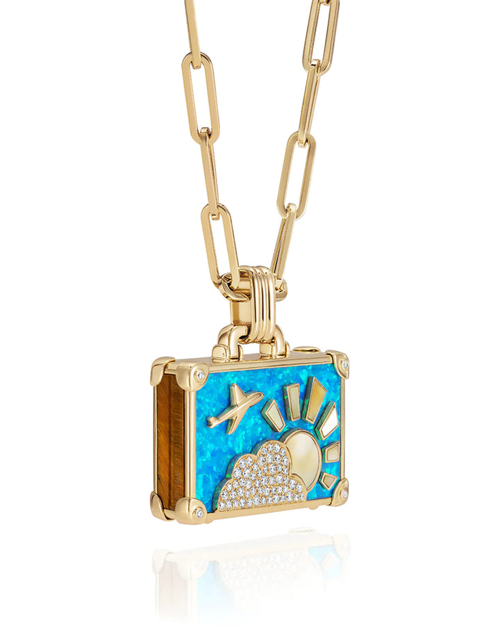 Beach Escape 14k Suitcase