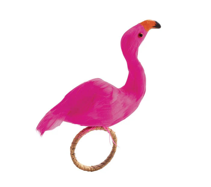 Napkin Ring : Flamingo - PINK/ORANGE - NONE
