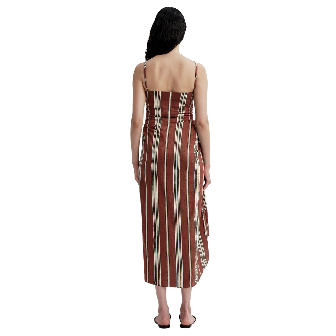 Naomi Dress in Brunette Multi