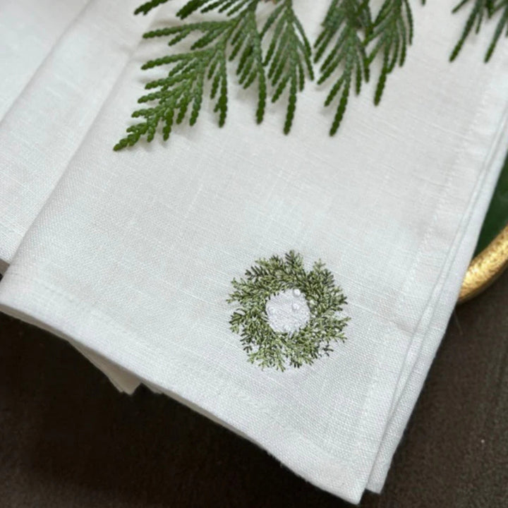 Napkin Set Luncheonette - Mini Wreath - Set of 4