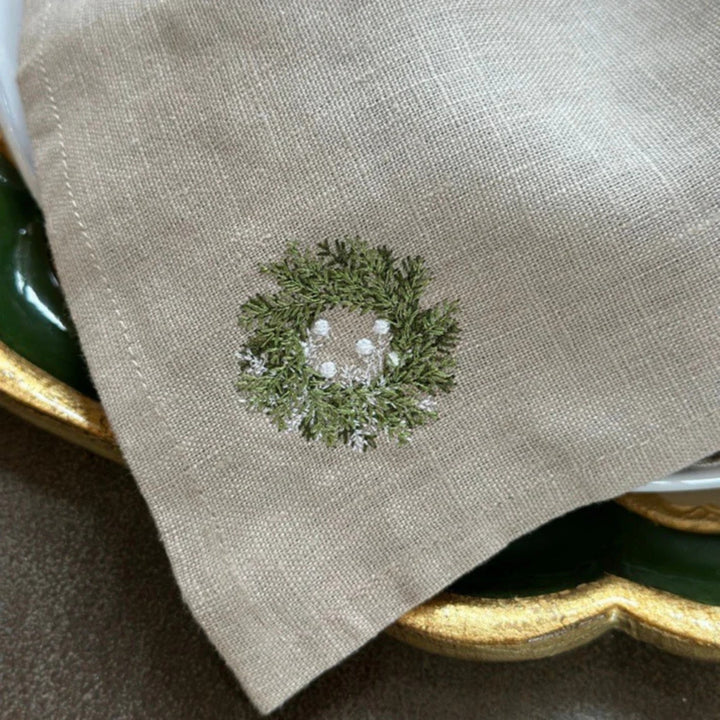 Napkin Set Luncheonette - Mini Wreath - Set of 4