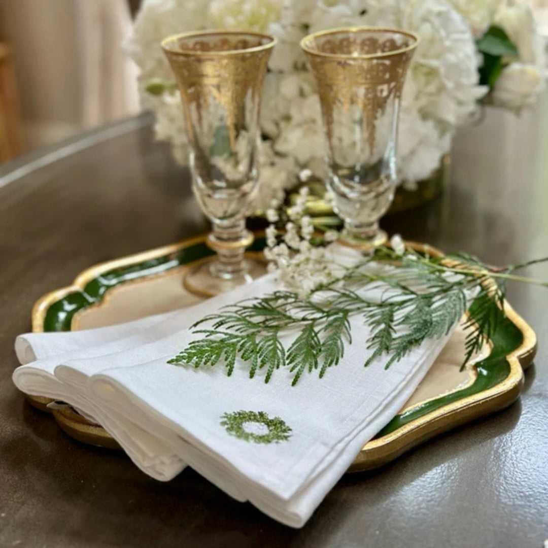 Napkin Set Luncheonette - Mini Wreath - Set of 4