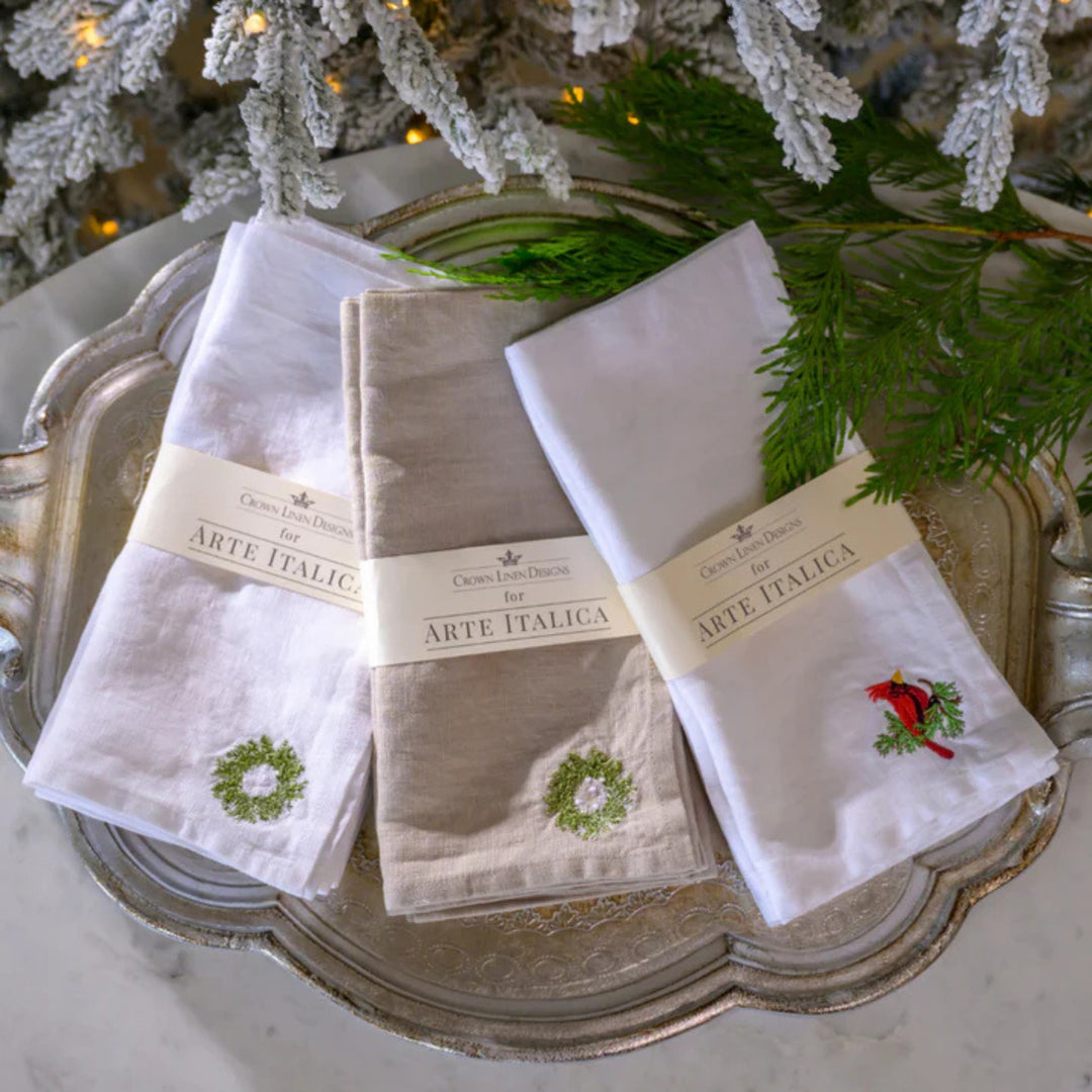 Napkin Set Luncheonette - Mini Wreath - Set of 4