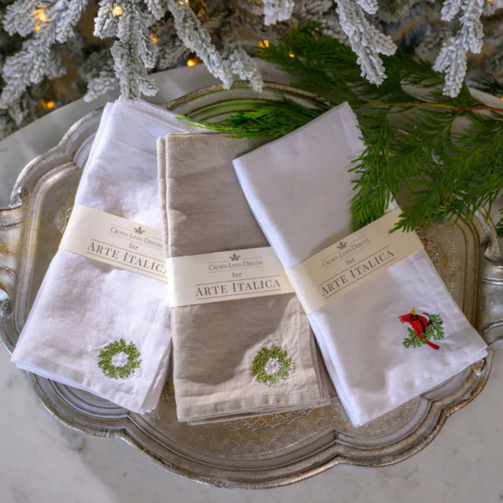 Napkin Set Luncheonette - Mini Wreath - Set of 4