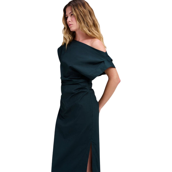 Nara Dress in Carbon Blue
