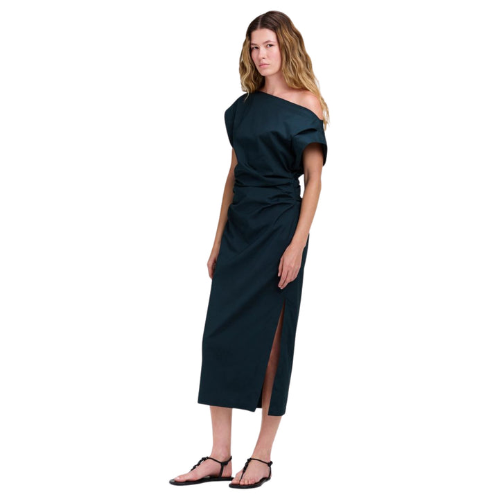 Nara Dress in Carbon Blue