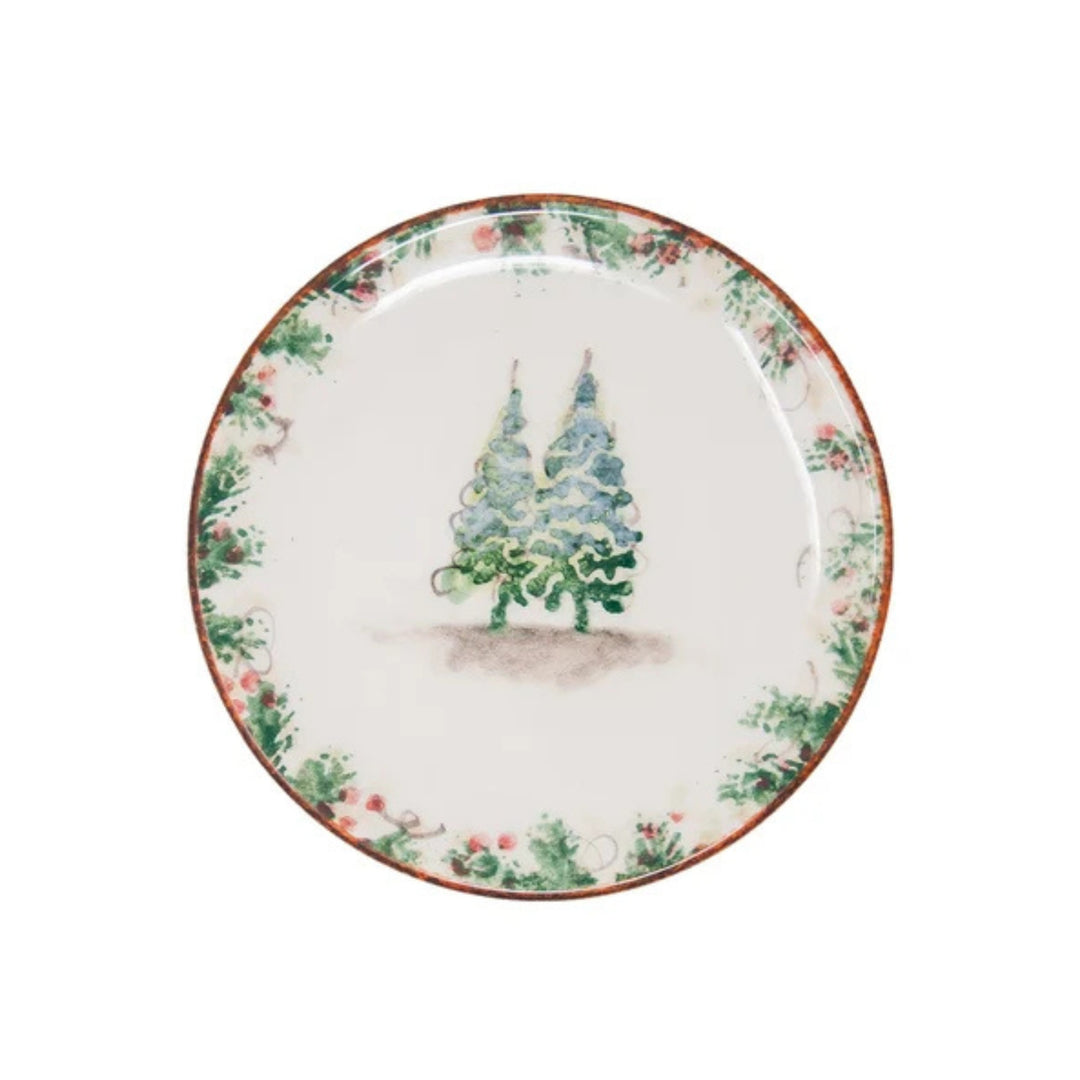 Natale Bread / Canapé Plate