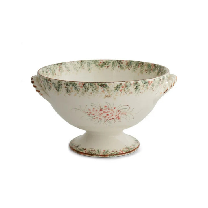 Natale Footed Bowl with Handles