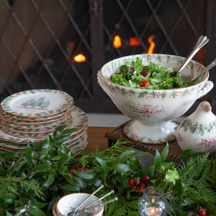 Natale Footed Bowl with Handles