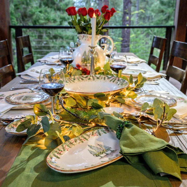 Natale Long Oval Platter