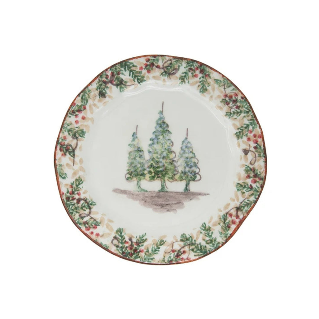 Natale Salad/Dessert Plate