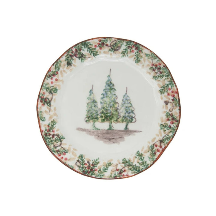 Natale Salad/Dessert Plate