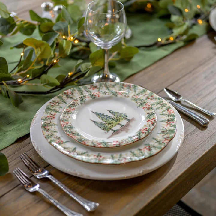 Natale Salad/Dessert Plate