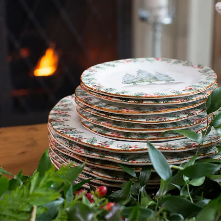 Natale Salad/Dessert Plate
