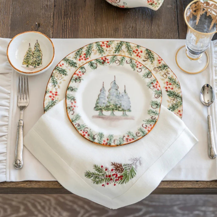 Natale Salad/Dessert Plate
