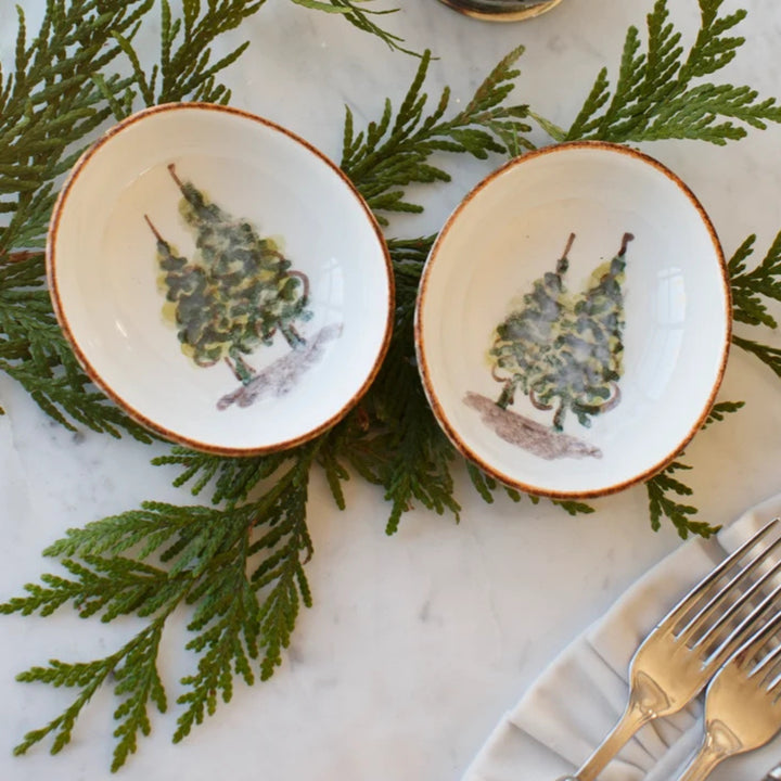 Natale Small Oval Bowl Set of 2