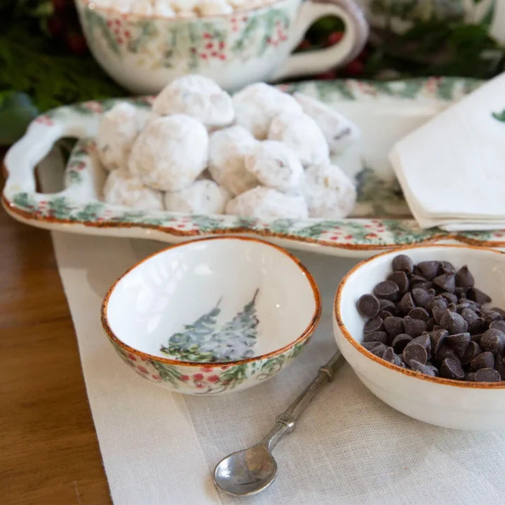 Natale Small Oval Bowl Set of 2