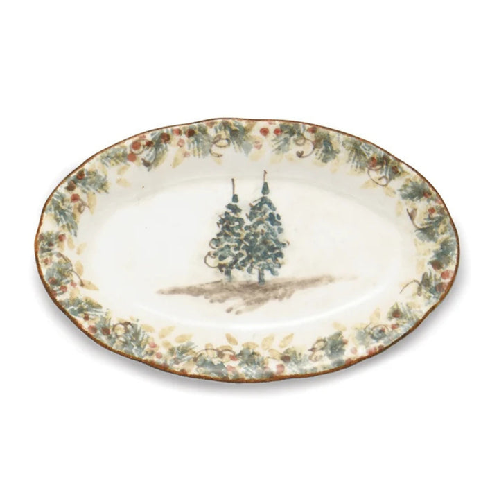 Natale Small Oval Tray