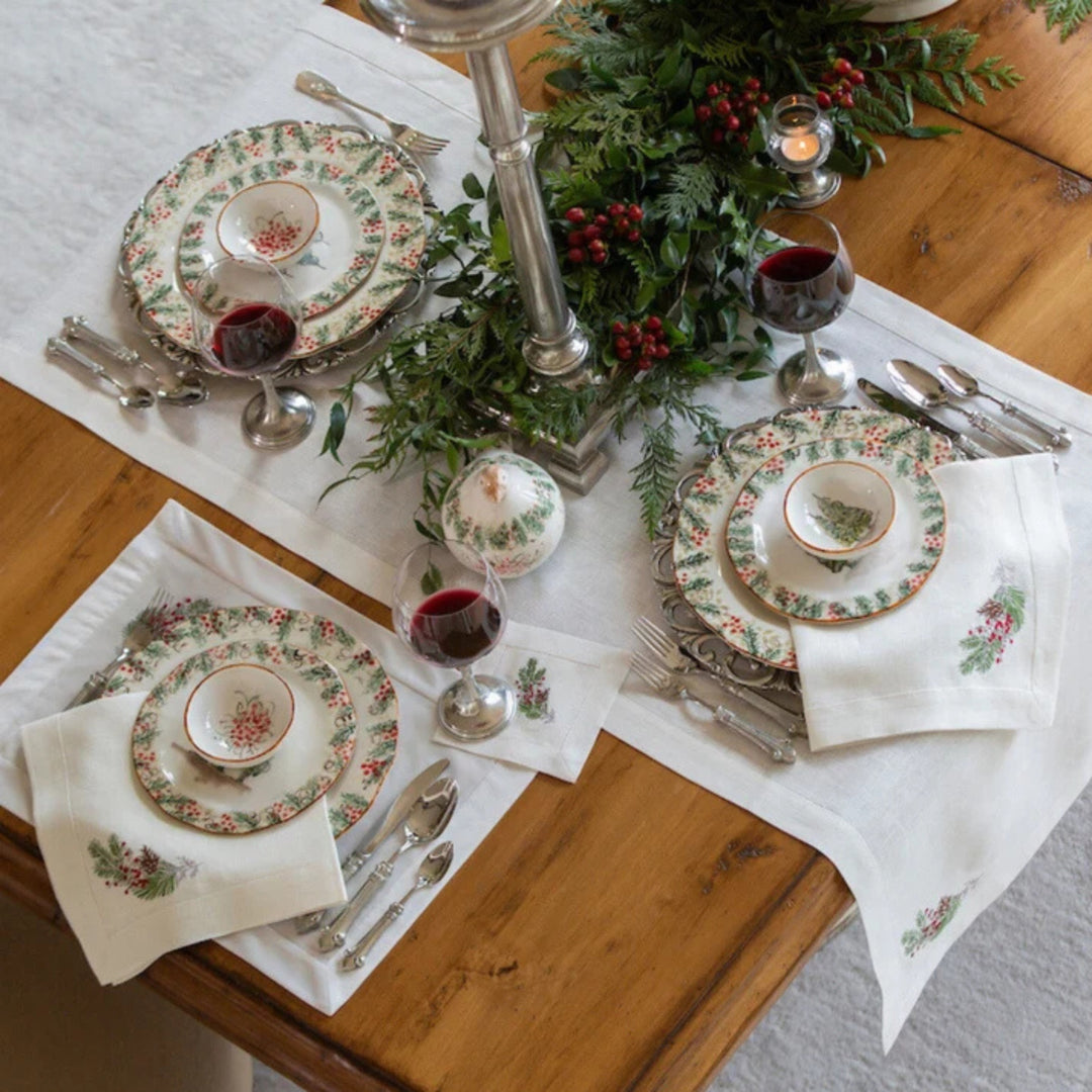 Natale Sprig Large Napkin