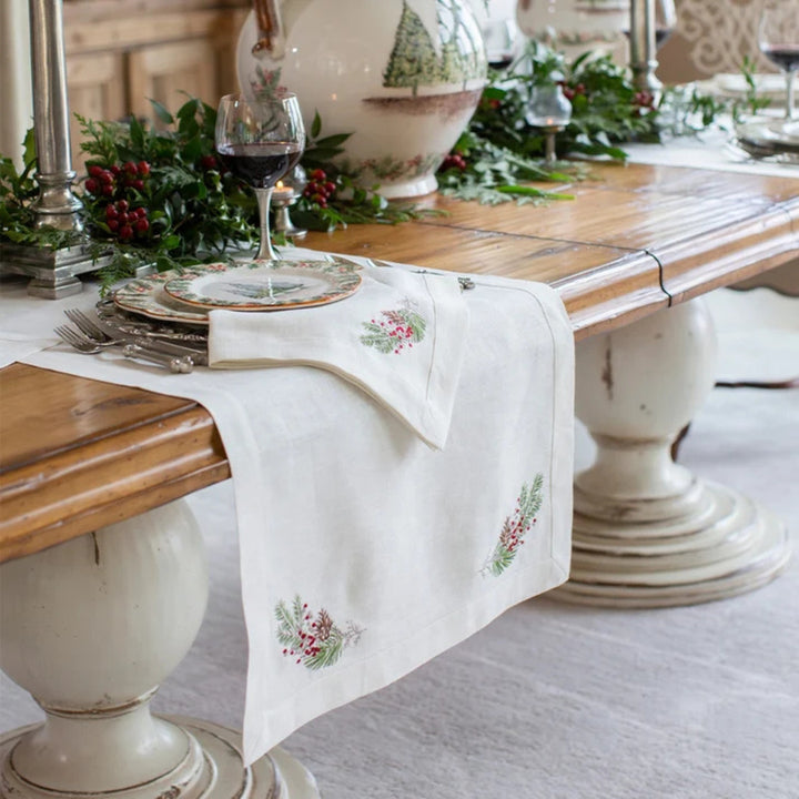 Natale Sprig Large Napkin