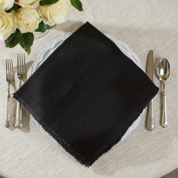 Natural Provence Napkin with Fringe