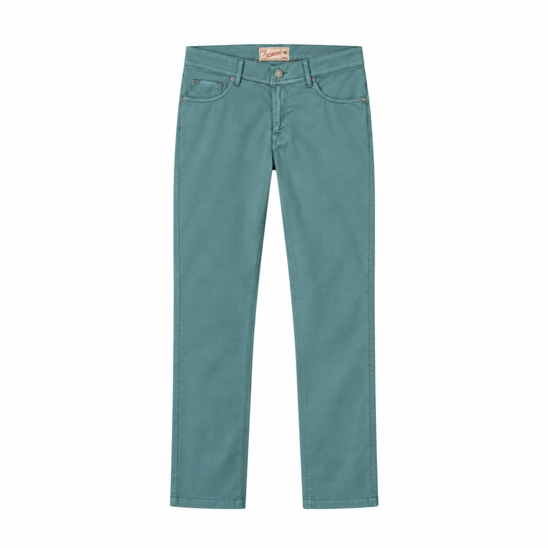 Nerano 5-Pocket Pant in Aqua Teal